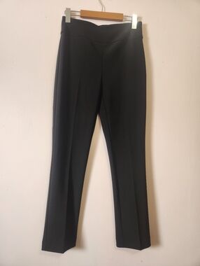 Joseph Ribkoff Black Classic Cropped Pant Style 181089 Pull-On EUC Size 4